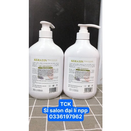 DẦU GỘI XẢ KERATIN PLANT FORMULA 800mlx2