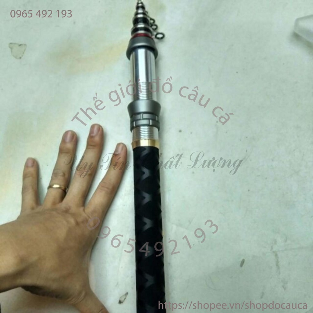 Cần câu cá nhét cốp xe dài 2m7 ( rẻ vô địch )