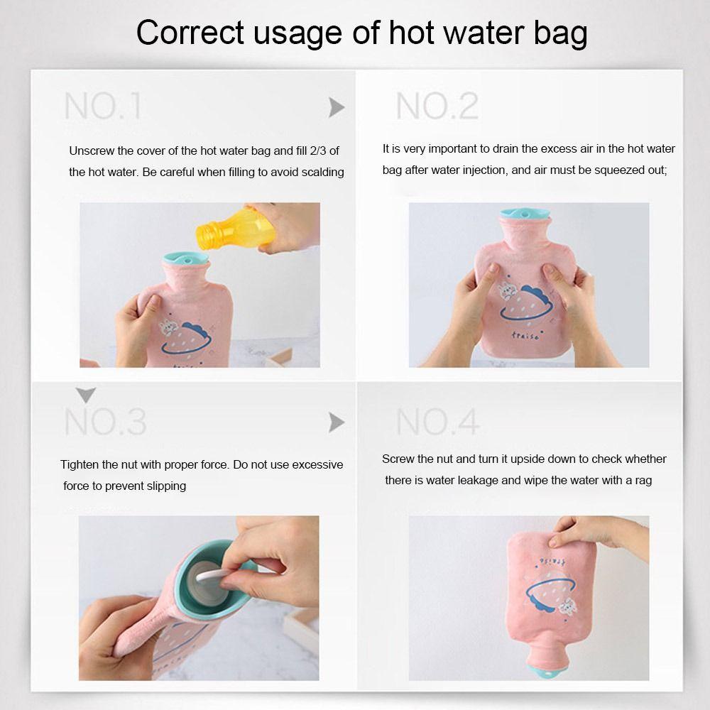 Bình Nước Nóng Phủ Bông Chống Nổ Có Thể Giặt Sạch Tiện Lợi