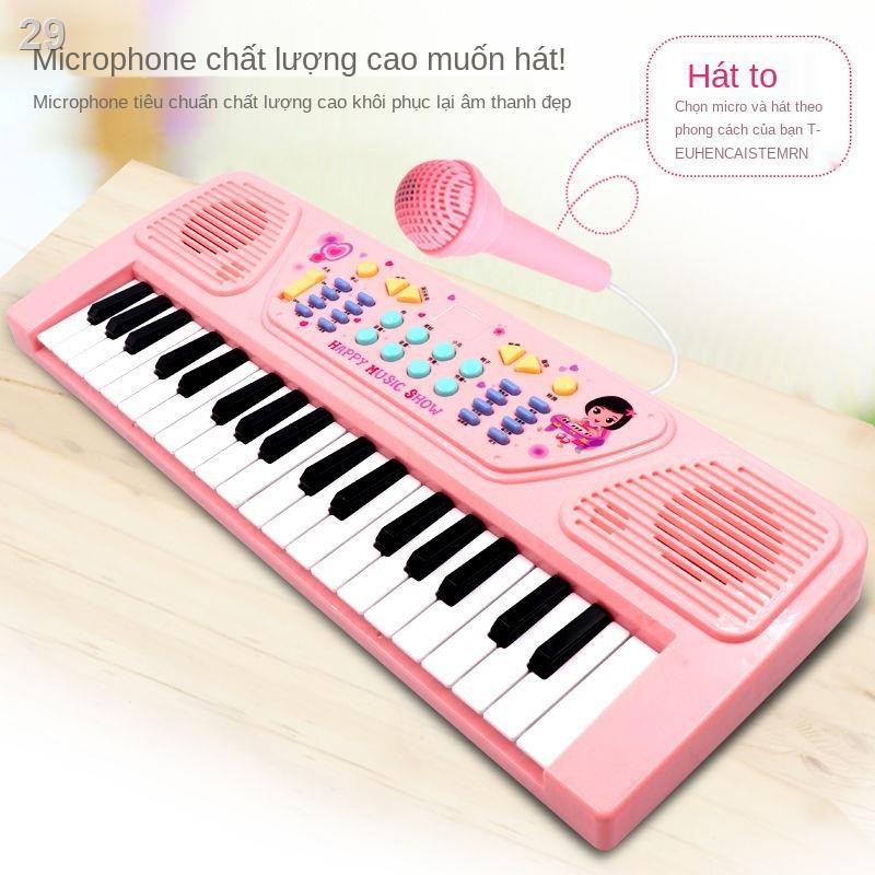 bàn phím 37 dành cho trẻ mới bắt đầu, đồ chơi em, bé gái, trường tiểu học đàn piano đa chức năng âm nhạc