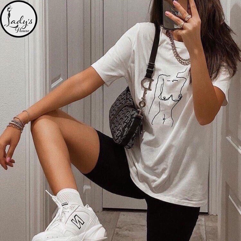 Quần Biker Nữ Đen - Quần legging đùi freesize 40kg đến 65kg