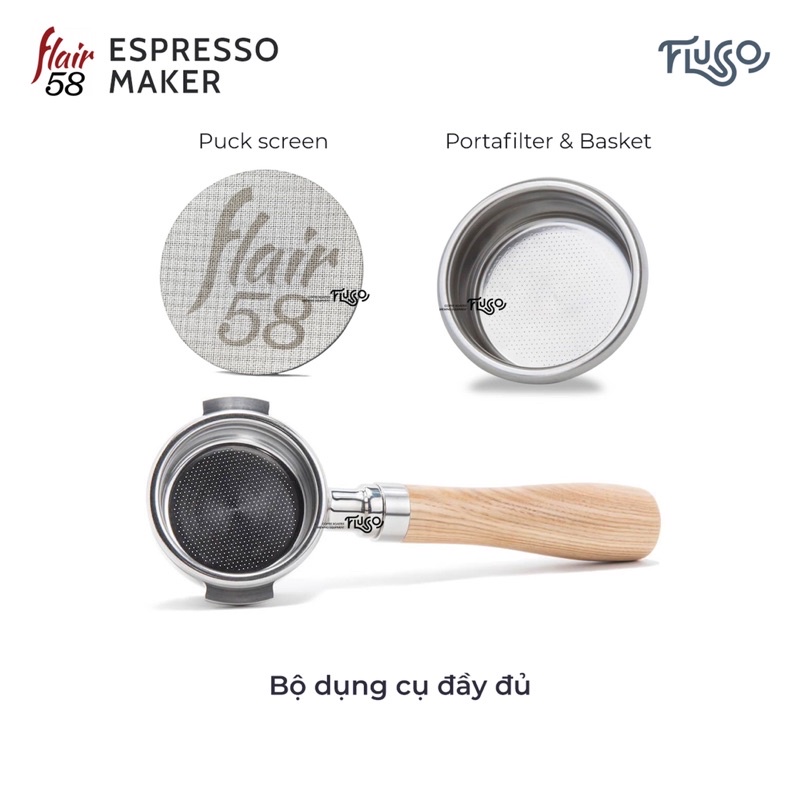 Máy pha cà phê espresso - Flair 58 lever espresso