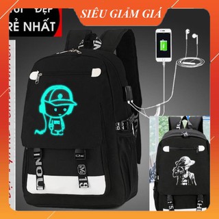 Balo Dạ Quang 💖 FREESHIP 💖 BALO DẠ QUANG PHÁT SÁNG, BALO HỌC SINH NAM NỮ  - Boss Leather 247