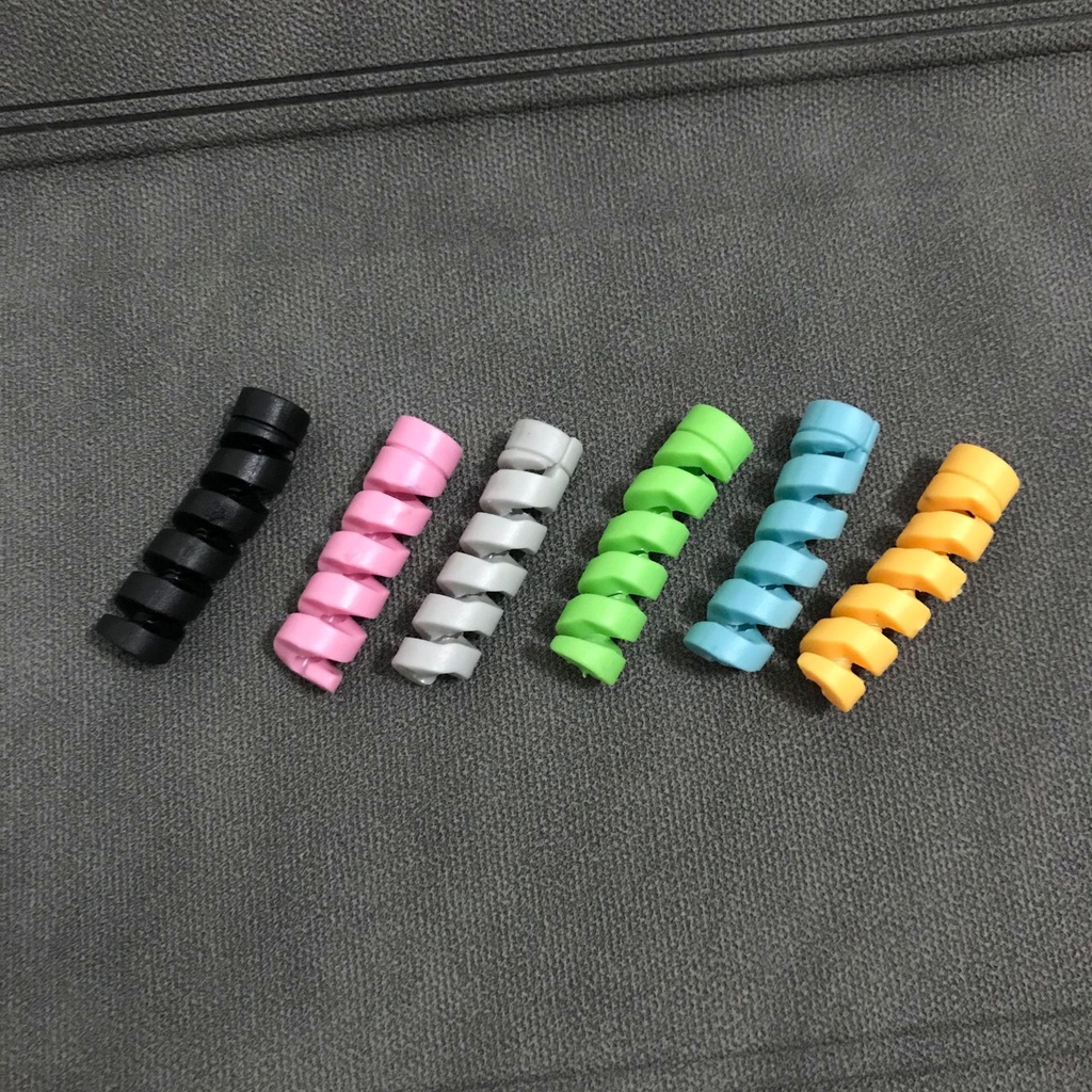 Lò xo xoắn bọc bảo vệ dây cáp điện thoại, tai nghe chống đứt - 1 cái Yumi Case