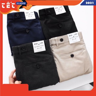 [BST Cao Cấp] Quần âu nam Long pant suit Cropfit