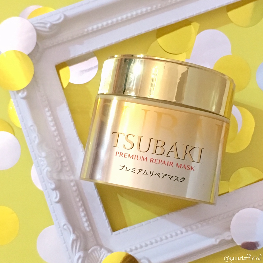 Ủ Tóc Tsubaki Cao Cấp Phục Hồi Tóc Hư Tổn Mặt Nạ Tóc Nhật Premium Repair Mask Ngăn Tóc Gãy Rụng Dưỡng Tóc Shiseido Dezy