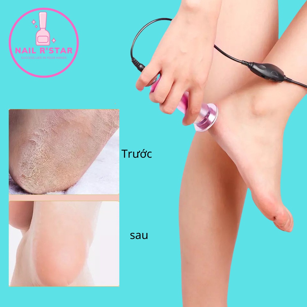 Máy chà gót chân TL-DS01 chính hãng  - Máy mài gót chân chuyên dụng ngành Nails, Spa, Thẩm mỹ