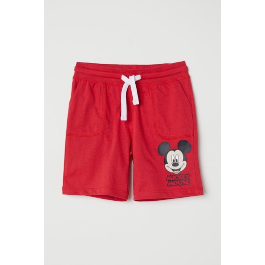 Quần short HM bé trai thun da cá hàng Cambodia xuất dư, dây rút điều chỉnh được. Size 2-10t.