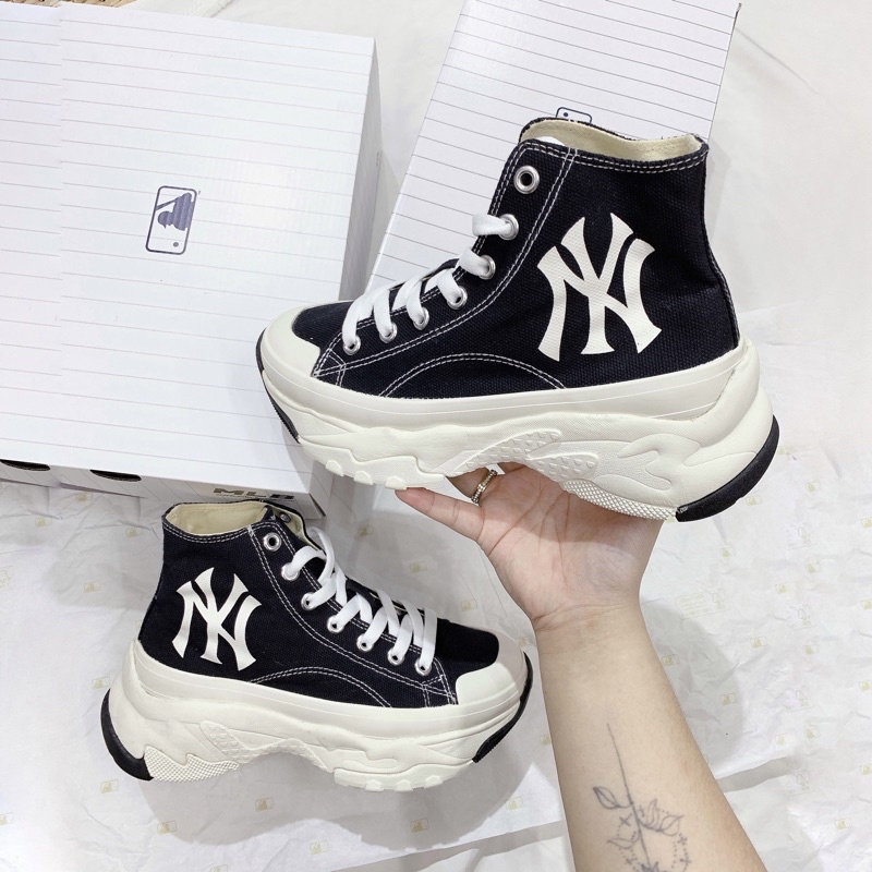[CHÍNH HÃNG] GIÀY MLB CHUNKY HIGH HACK CHIỀU CAO - CHÍNH HÃNG BAO CHECK