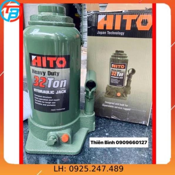 Kích Thuỷ Lực Loại Tốt 32 Tấn ( Kích Ô tô - Con Đội Thuỷ Lực ) cáp thép Thái Bình Vina