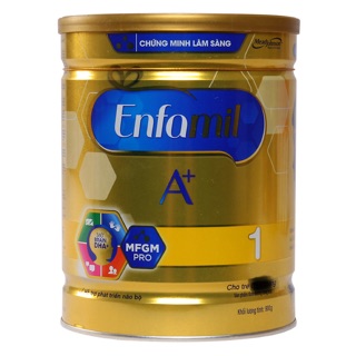 Sữa bột Enfamil A+ 1 - hộp 900g (dành cho trẻ từ 0 - 6 tháng)