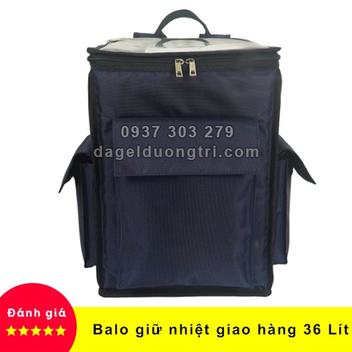 BALO GIỮ NHIỆT GIAO HÀNG 36 LÍT - Kích thước 31cm x 44cm x 27cm