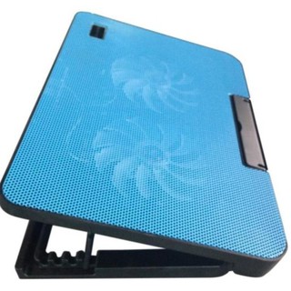 Đế tản nhiệt laptop Cooling pad N99 có đế nâng và hai quạt mát