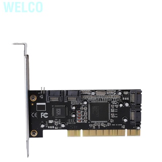 Card Chipset 1 PCI 4 Cổng RAID SATA Internal 5Gbps - Sil3114