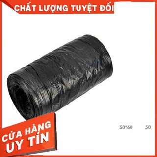 Túi nilon đựng rác màu đen 50x60cm