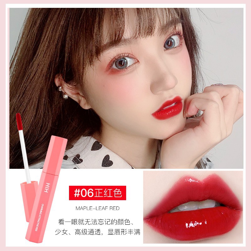 Bộ 4 cây son kem lì HIH kháng nước lâu trôi bền màu chống thấm nước | BigBuy360 - bigbuy360.vn