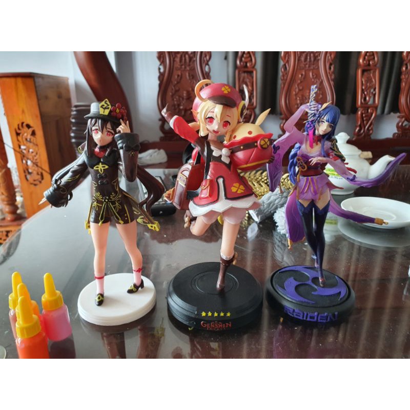 đồ chơi nhân vật (resin) - mô hình Genshin Impact hình raiden cao 18cm giá rẻ - game Genshin Impact
