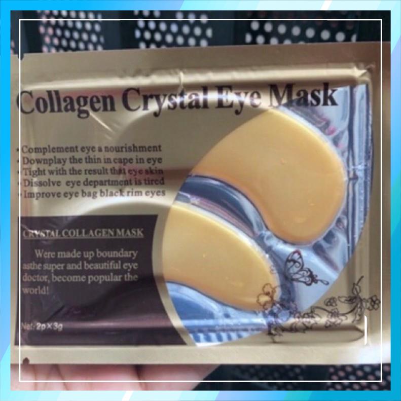 Mặt nạ mắt Crystal Collagen Gold Powder Eye Mask