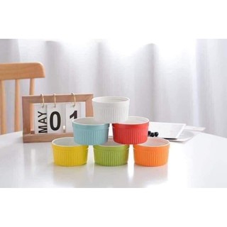 Bộ Ramenkin màu sắc dùng được trong lò nướng