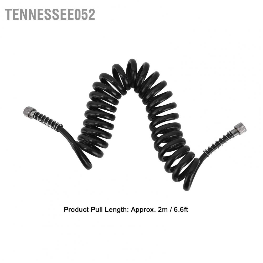 Hàng Sẵn Ống khí lò xo Polyurethane Coil với G1 / 8 Dây nối máy máy nén khi airbrush và bút sơn mô hình【Tennessee052】