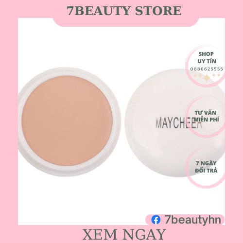 [Bộ]Kem Nền Maycheer +1 Chổi Cọ Dùng Trong Phun Xăm và Trang Điểm