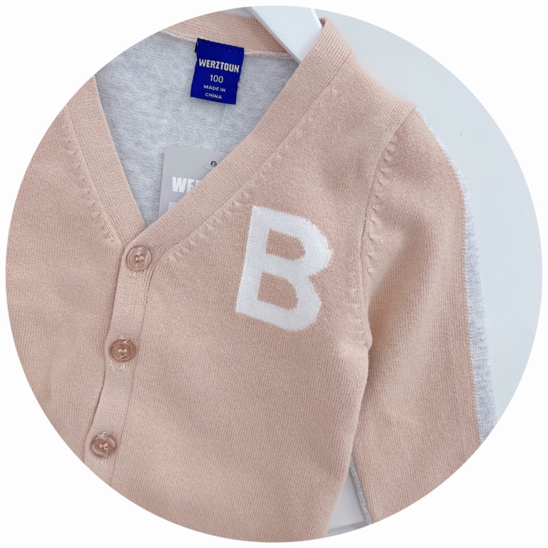 Áo len Cardigan xuất hàng bé trai
