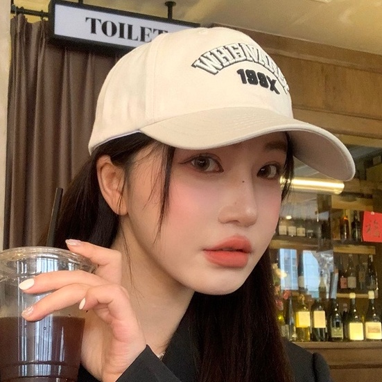 Mũ Lưỡi Trai Che Nắng Mỏng In Chữ Phong Cách Mỹ Thời Trang Xuân Hè Cho Nữ