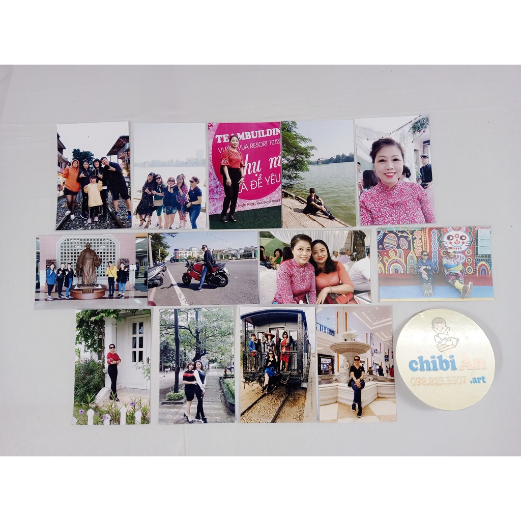 IN ẢNH SIZE 6X9CM - HÌNH DÁN STICKER THEO YÊU CẦU SẮC NÉT - BỀN MÀU - SIÊU RẺ