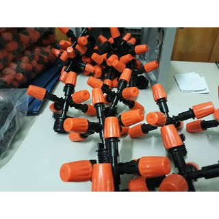 Bộ 10 Béc phun sương 5 cửa  + phụ kiện
