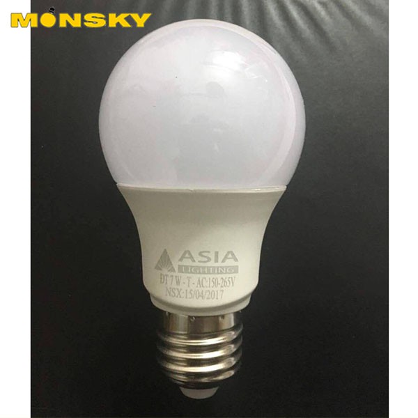 Bóng LED MONSKY 7w chống cận Asia Việt Nam, bảo hành 2 năm