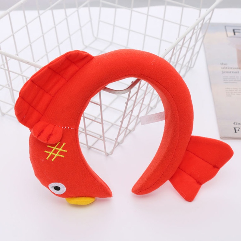 Băng Đô Cài Tóc Hình Tai Thú Nhồi Bông Xinh Xắn