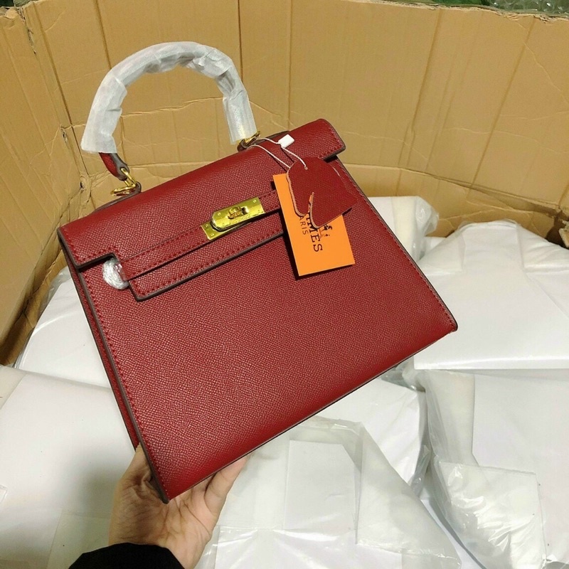 Túi Hm kelly size 25 phối màu siêu hót ,kèm phụ kiện hàng fullbox