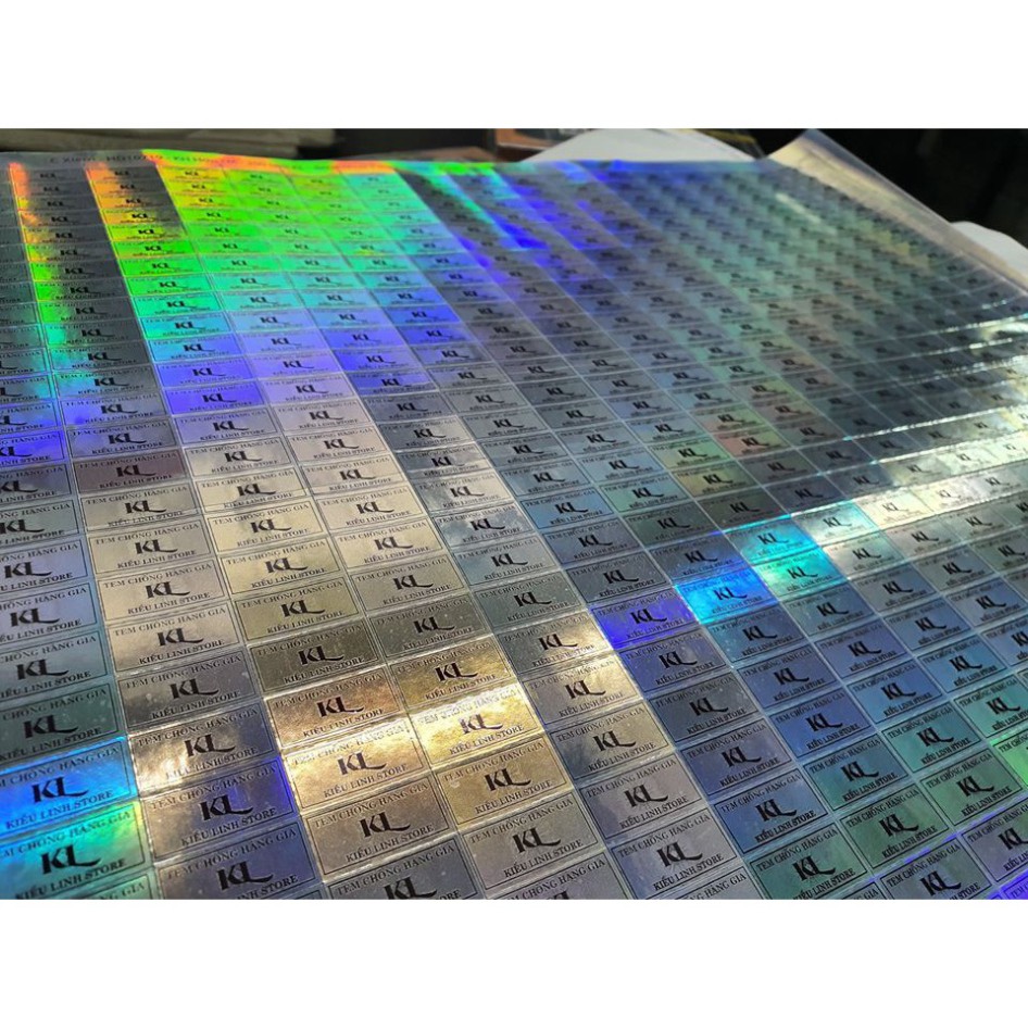In tem nhãn 🚀FREESHIP🚀 In decal 7 màu, tem hologram theo yêu cầu