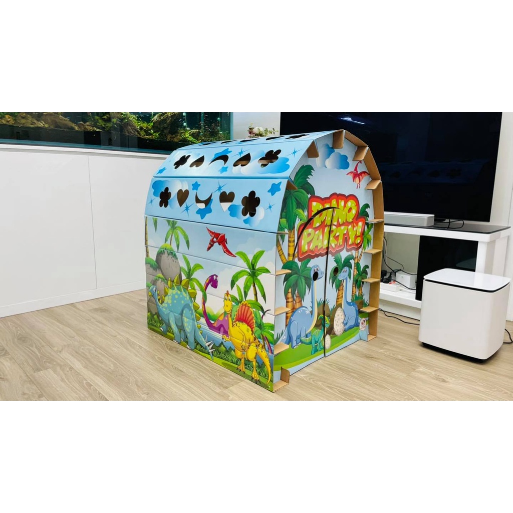 Nhà bìa carton chính hãng Baby Home hàng bền cứng an toàn cho trẻ