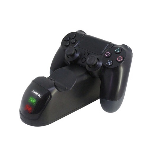 Dock sạc tay cầm DualShock 4 thương hiệu DOBE có đèn led báo pin cho máy chơi game Sony PS4