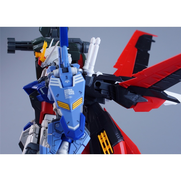 Mô Hình Lắp Ráp MG Skygrasper &amp; Perfect Strike Batteries dành cho Gundam MG Aile Strike Astray Eclipse (tặng decal nước)