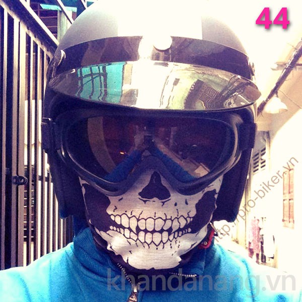 Khăn đa năng Tài Đạt che mặt đi xe máy, xe đạp mẫu 44