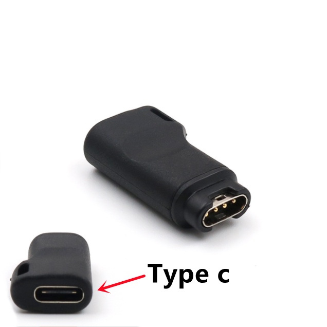 Đế Sạc Giao Diện Type C / Micro Cho Đồng Hồ Thông Minh Garmin Fenix 7 7X 7S 6 6X EPIX Forerunner 955 255 S