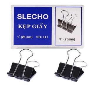 Kẹp Bướm SLECHO 25mm (Hộp/12Cái)