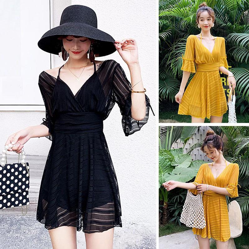 Bộ Đồ Bơi Mỏng Che Phủ Bụng Thời Trang Cao Cấp | BigBuy360 - bigbuy360.vn