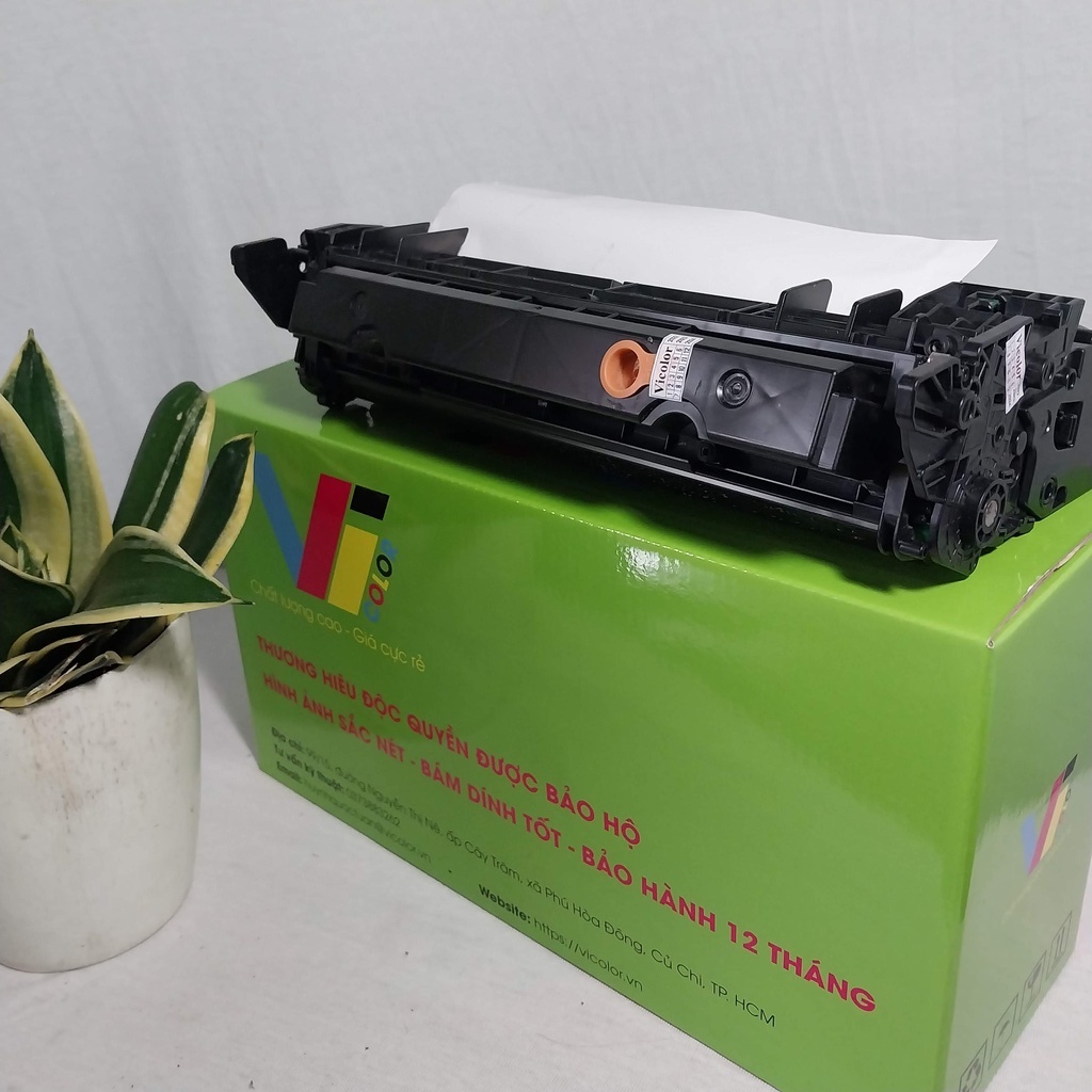 Hộp mực Vicolor 057 có chip cartridge 057 có chip hộp mực máy in Canon 220 series/ MF440 series