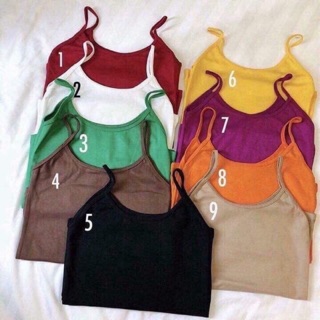 Áo thun 2 dây - cổ tròn Thái Lan