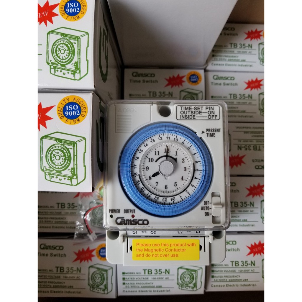 Rơle timer 24h camsco TB35-N
