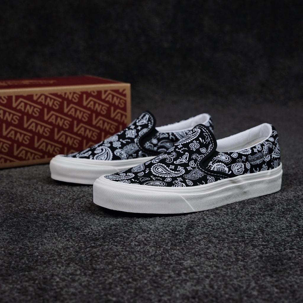 Giày Lười Vans Vault OG Họa Tiết Hoa graffiti 1694