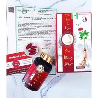 Sâm Nhung Tăng Cân plus ( hộp 60 viên chính hãng có thẻ bảo hành)