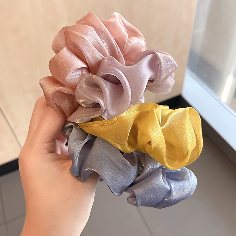 Dây Chun Buộc Tóc Đính Nơ Xinh Xắn Dành Cho Nữ