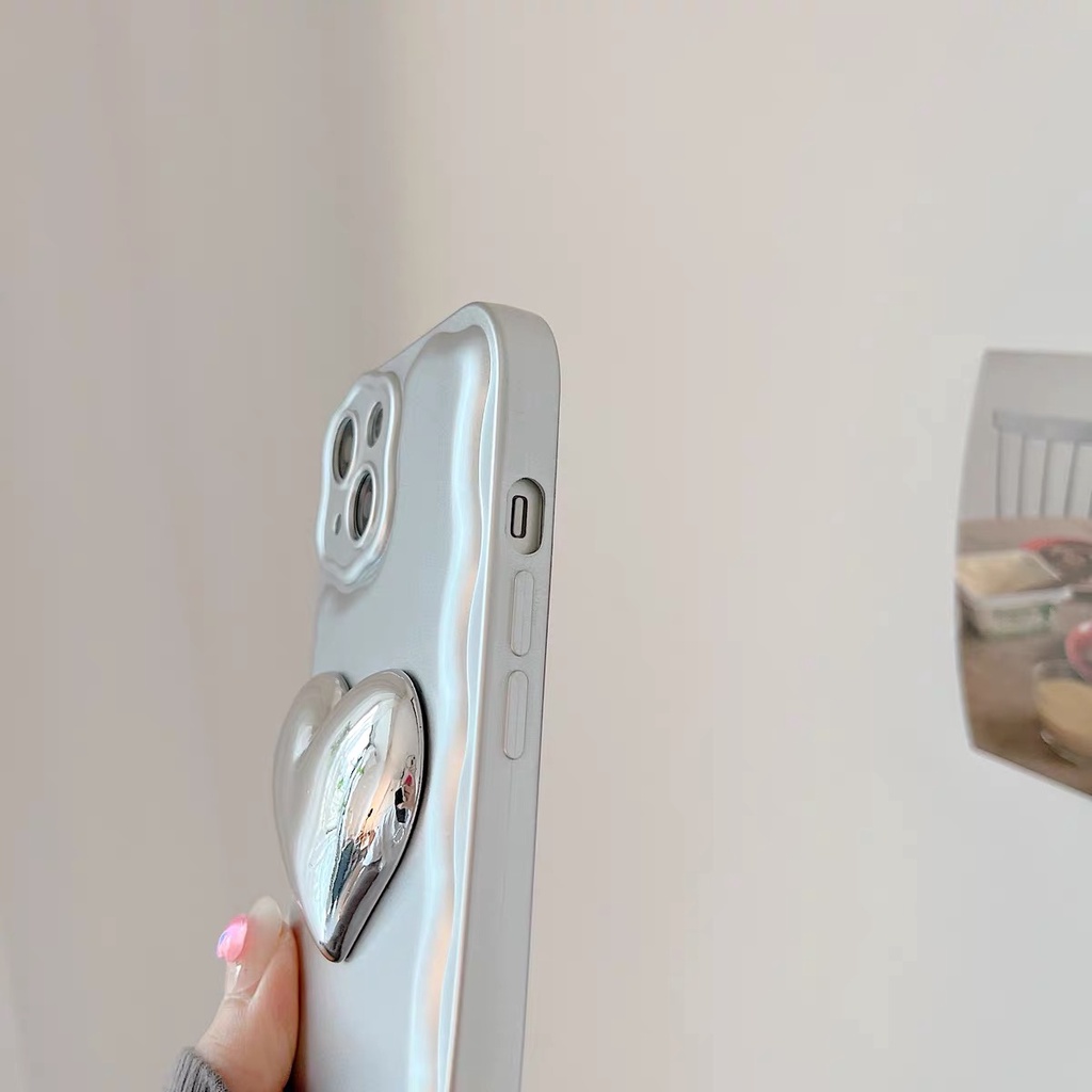 Ốp Điện Thoại Có Vòng Đỡ Hình Trái Tim Cho iPhone X XS XR XS max 14proamx 13proamx 11 11 pro 11 pro max 12 12 12 pro 12 pro max