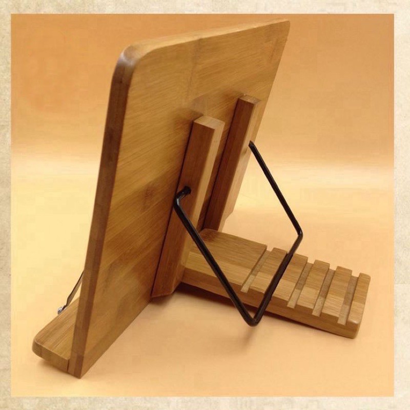 Kệ đọc sách thông minh họa tiết hoa sen 38x28cm | BigBuy360 - bigbuy360.vn