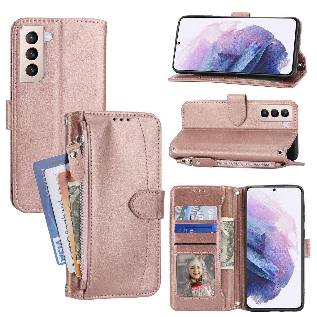 Case for Samsung Galaxy S21 5G / S21 + 5G / S21 Plus 5G Ốp Bao Da Điện Thoại Cho