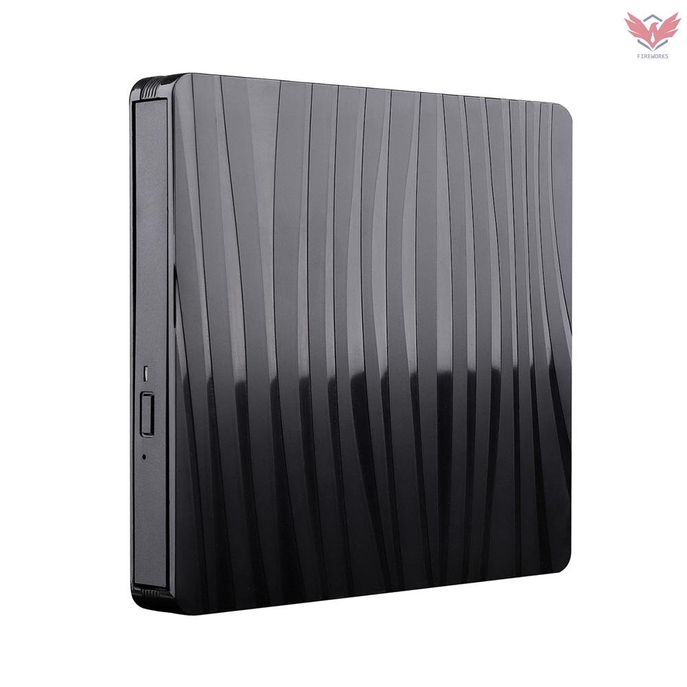 Ổ Đĩa Quang Fir Usb 3.0 + Type-C Hai Cổng Siêu Mỏng Cho Windows / Mac Os | BigBuy360 - bigbuy360.vn